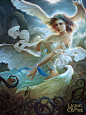 卡牌游戏<legend <wbr>of <wbr>the <wbr>cryptids>精美高清原画大图