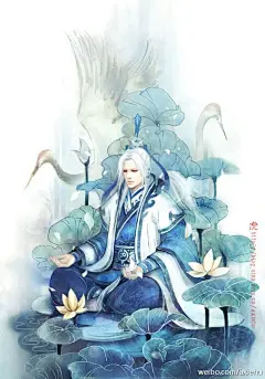 【古图专帖】——『美男系列』——（紫）蓝衣男子_古风图片吧_百度贴吧