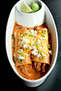 Creole Contessa: Buffalo Chicken Enchiladas