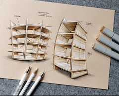 棱形采集到sketching