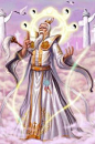 道教最高神三清之一，又名“玉清紫虚高妙太上元皇大道君”、“玉清元始天尊“。《历代神仙通鉴》称元始天尊为“主宰天界之祖”。在太元（即是宇宙）诞生之前便已存在，所以尊为元始。在无量劫数来临之时，用玄妙的大道来教化众生，故而尊为元始天尊。
道经记载中玉清元始天尊、上清灵宝天尊、太清道德天尊即太上老君，"三号虽殊，本同为一。"《道门十规》中说：“玄元始三炁化生，其本则一。”三清都是道的化身。[1] 
全称：“一炁化三清玉清居清微天圣登玉清境始气所成日天宝君元始天尊妙无上帝”