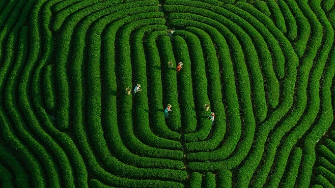 茶山韵律图片下载