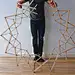 可伸缩的星形晾衣架：Star-shaped Clothes Horse