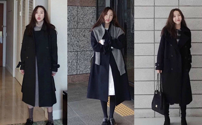 知性女生的秋冬穿搭参考 ​​​​