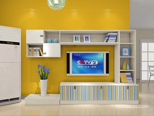韩式家具风格定制电视柜组合G16386