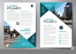 Business brochure flyer design a4 template. Vector illustration