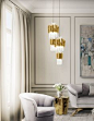 This exuberant piece inspired in the stunning Burj Al Arab Hotel is a symbol of modern age and luxury tied by a simple string.  <a class="pintag searchlink" data-query="%23modernlamps" data-type="hashtag" href="/searc