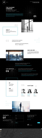 Business Responsive Landing Page Template #57785: 