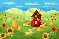 矢量乡村背景   - 源文件下载【酷图网】矢量乡村背景,农场背景,乡村地形背景,壁纸,农场,农村,大自然,植物,景色,风景地形,