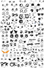 Funny Faces-Sans Noses Change- by theflavouroflife on DeviantArt Funny Face Drawings, Emoji Drawings, Drawing Cartoon Faces, Anime Drawings Sketches, Kawaii Drawings, Funny Faces, Easy Drawings, Cartoon Eyes, Pencil Drawings