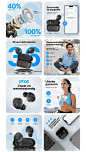 Amazon Product Listing Images - Earbuds :: Behance