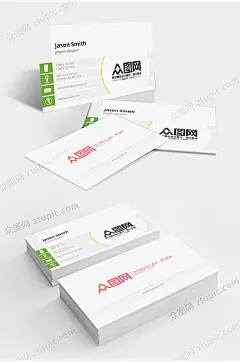 名片大气简约时尚美观大气-众图网