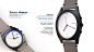 Totem Minimal Smartwatch : Totem minimal smart watch combines goal tracking and notification alerts on a minimal watch face.