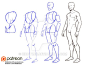 Fullbody Step by step 1 by Kibbitzer on DeviantArt: 