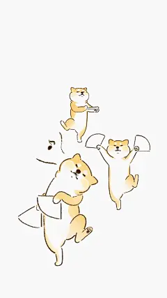柴犬  萌萌哒   壁纸