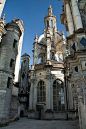 Chateau de Chambord, France. The castle that was the inspiration for Disney's 'Beauty & the Beast'.: 