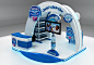Nestle pure life booth - activation 2014 - 2 options : Nestle pure life - water - activation booth 2014