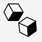 掷骰子三维方块三维模型图标 UI图标 设计图片 免费下载 页面网页 平面电商 创意素材