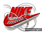 Nike - Futura logo : Briefing:Recreate the Nike logo (futura) in a highly dimensionaland dynamic way using footwear texturesChristopher DeGaetano - Art DirectorJeff Wertz - Studio DirectorMarcelo Schultz - Illustratorwww.nike.com