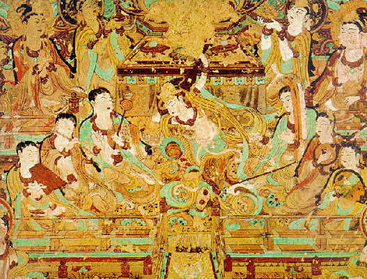 敦煌飞天壁画