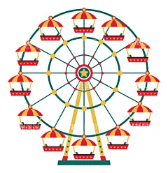 摩天轮插画  - 源文件下载【酷图网】卡通摩天轮,游乐场,手绘摩天轮,分层摩天轮,摩天轮素材,摩天轮元素,矢量摩天轮,简约摩天轮,卡通,游乐园,乐园,儿童乐园,玩耍,娱乐项目,动物园,游戏,游戏城