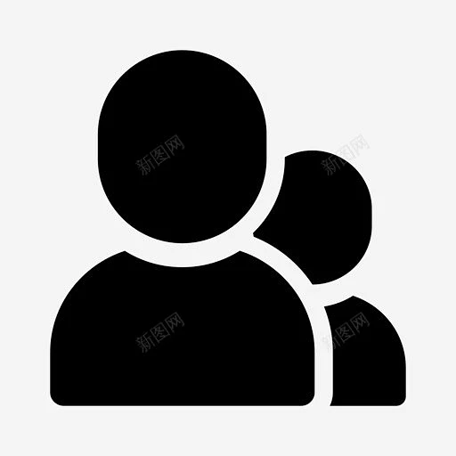 组个人人物图标 组 icon 标识 标志 UI图标 设计图片 免费下载 页面网页 平面电商 创意素材-花瓣网