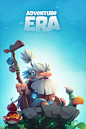 A arte do Mobile Game Adventure Era | THECAB - The Concept Art Blog