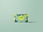 Rapso Packaging 毛巾 肥皂 插画 包装 设计 品牌 柠檬