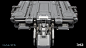 Halo 5: Guardians DLC Modeling and Materials, Tim Diaz : These are some of my high res models, sculpts and breakdowns of my various contributions to this DLC drop; "Battle of Noctus" and "Overgrown". All hard surface modes done in 3ds 