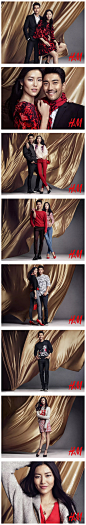 刘雯和始源欧巴的H&M新春大片