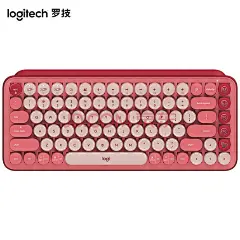【罗技POP KEYS】罗技（Logitech）POP 泡泡无线机械键盘 办公键盘 蓝牙键盘 游戏键盘TTC轴 自定义表情包按键-热力黄 【行情 报价 价格 评测】-京东