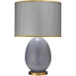 Jamie Young Egg Dove Gray Large Table Lamp Base