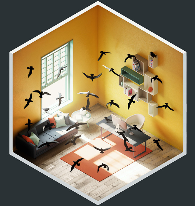 4² Rooms on Behance