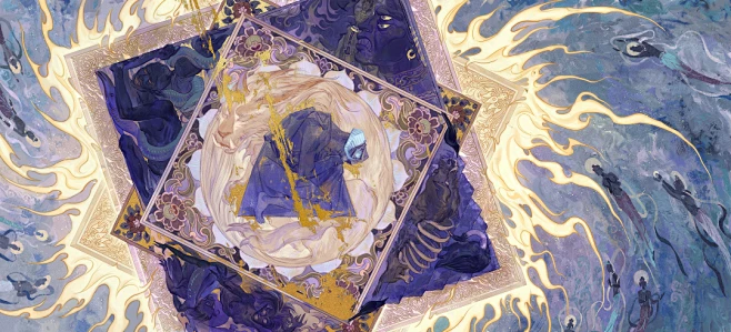 概念艺术家Merasgar（wb：merasgar） 水墨插画作品图片_古风插画图片素材-花瓣网
