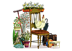 云霞芬香采集到paola escobar—插画师