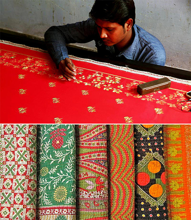 印度纺织工艺--面料灵感来源
#面料##...