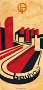 【Bauhaus - Art as Life】史上最昂贵的海报设计——包豪斯海报 #海报设计# #设计# ​