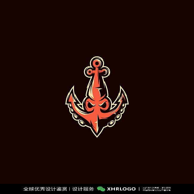 船锚LOGO精选合集#LOGO设计#标志设计#品牌设计 (21)