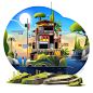 ILLUSTRATION  artwork Digital Art  Drawing  poster Travel lifestyle illustration japan anime
