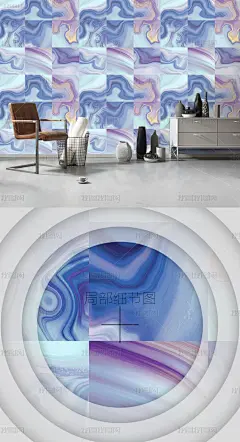 抽象机理壁纸分层文件