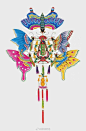 中国传统纸鸢设计 ​... - @插画绘画的微博 - 微博