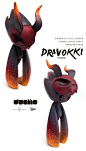 SpankyStokes.com | Vinyl Toys, Art, Culture, & Everything Inbetween: Whalerabbit reveals "Dravokki" resin art multiple!...