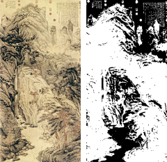 “黑”与“白”可以决定画面美感 - 书画相关 - 中国艺硕.com_艺术人才的专栏名片 _画面吸引-构图-平衡采下来 #率叶插件，让花瓣网更好用#