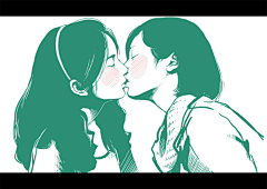 小美咲采集到kiss