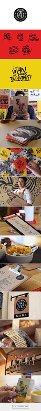 Primos Chicken Lovers Restaurant Branding and Menu Design by Paloma Nieri | Fivestar Branding Agency – Design and Branding Agency & Curated Inspiration Gallery: 