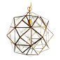 l'aviva home - Granada Lantern, Rombus, Brass, 17" - These lanterns, with their multitude of diamond-shaped panes ('Rombus' is derived from the spanish word for diamond), carry the moorish spirit of the Spanish city in which they are made, translatin