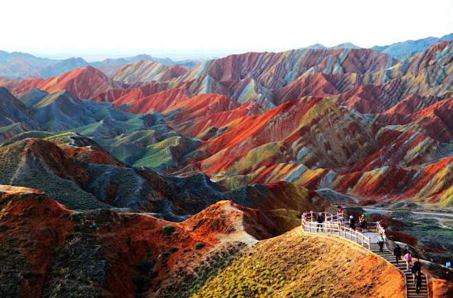 Zhangye Danxia landf...