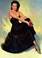 Gil Elvgren This painting is known as "Dream Date".: 