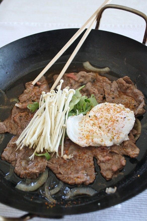 Beef Sukiyaki With P...