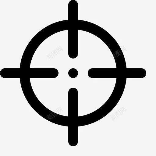 十字准星目标狙击手图标 靶心 icon 标识 标志 UI图标 设计图片 免费下载 页面网页 平面电商 创意素材-花瓣网